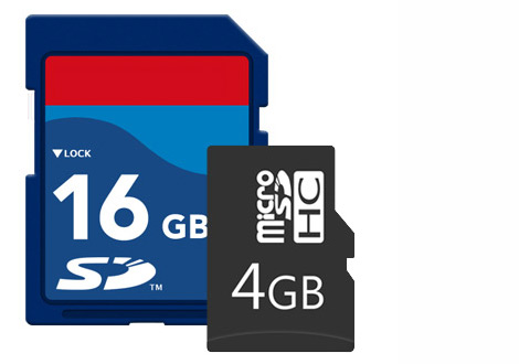 Micro SD Storage Support